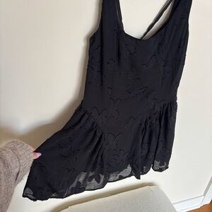 Elegant Black Sleeveless Dress